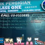 Class One Dental Surgery (Klinik Pergigian Class One) Klinik Pergigian Melaka (Bukit Beruang Dental)